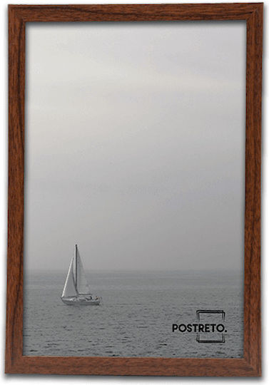 Shire Wooden Photo Frame with Brown Frame