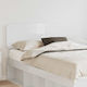 vidaXL Wooden Bed Headboard Bright White 140x100cm