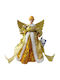 Christmas Decoration Snow Queen Tree Topper Gold 30cm