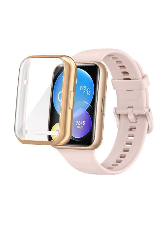 Husă Protectoare Huawei Watch Fit 2 Aurie