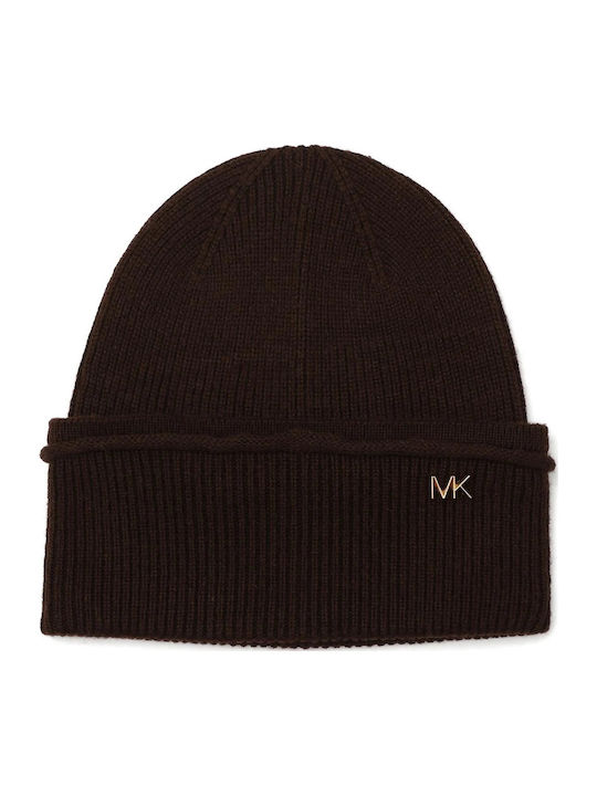 Beanie Unisex Beanie Gestrickt in Braun Farbe