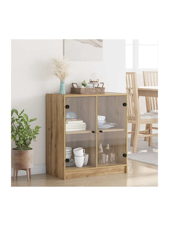 Витрина за дневна от ПДЧ със стъкло Artisan Oak...