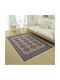 Homeone Set Modern Schlafzimmer-Teppichsets Synthetisch,Polyester/Cotton/Leather 3Stück