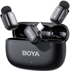 Boya Mini 2 Type-C Комплект Безжичен Микрофон За Ревер, Clip On