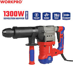 WorkPro WP470609 Κρουστικό Σκαπτικό Πιστολέτο Ρεύματος 1300W