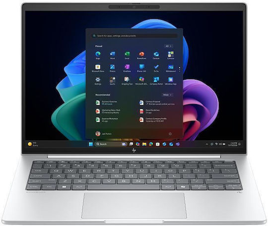 HP EliteBook 8 G1i 14" IPS FHD+ (Ultra 7-255U/24GB/512GB SSD/W11 Pro) Glacier Silver (International English Keyboard)