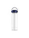 Vialli Design Water Bottle Plastic 540ml Blue