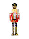 Costway XXL Christmas Decorative Nutcracker Figure 157 Cm 100 LED Lights Cm25117de