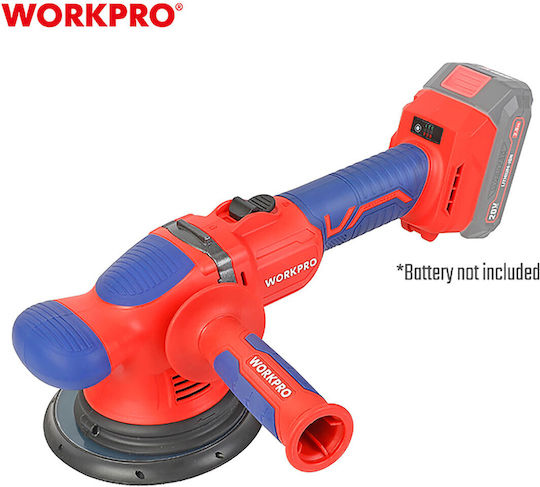WorkPro WP392200 Rotary Polisher 20V Solo with Speed Control