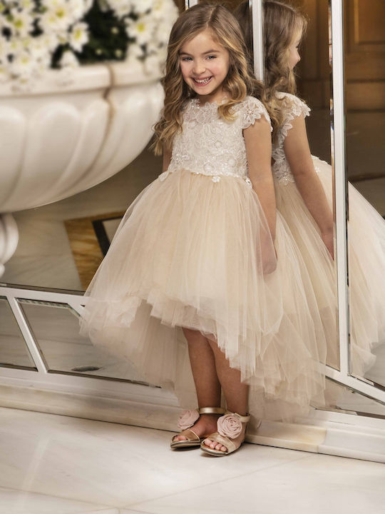 Dolce Bambini Beige Taufkleid