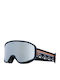 Roxy Izzy ERJTG03242 KYH0 Ski & Snowboard Goggles Adults Black with Mirror Lens / Polarized in Black Color
