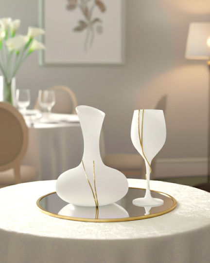Georgiou Vergoldet / Glas Gold 2Stück Georgiou Vergoldet / Glas Gold 2Stück