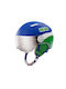 Head Mojo Visor Παιδικό Κράνος για Σκι & Snowboard σε Μπλε Χρώμα