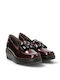 Damen Loafers in Burgundisch Farbe