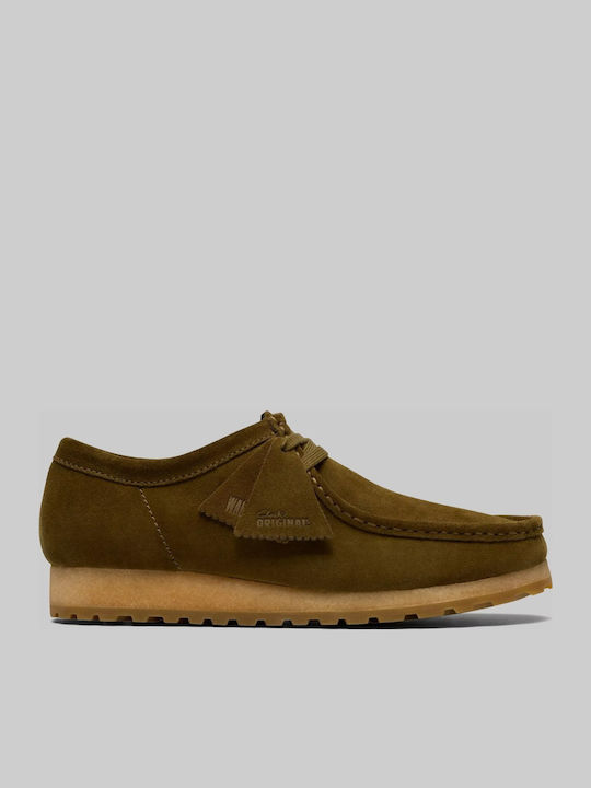 Clarks Wallabee Wildleder Herren Mokassins in B...
