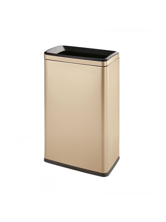 SMASH DESIGN LUXURY BINS Coș de Gunoi din Oțel Inoxidabil Argintiu 40lt 1buc