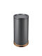 SMASH DESIGN LUXURY BINS Coș de Gunoi din Oțel Inoxidabil Negru 89lt 1buc