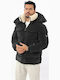 Winter Jacke Puffer Black