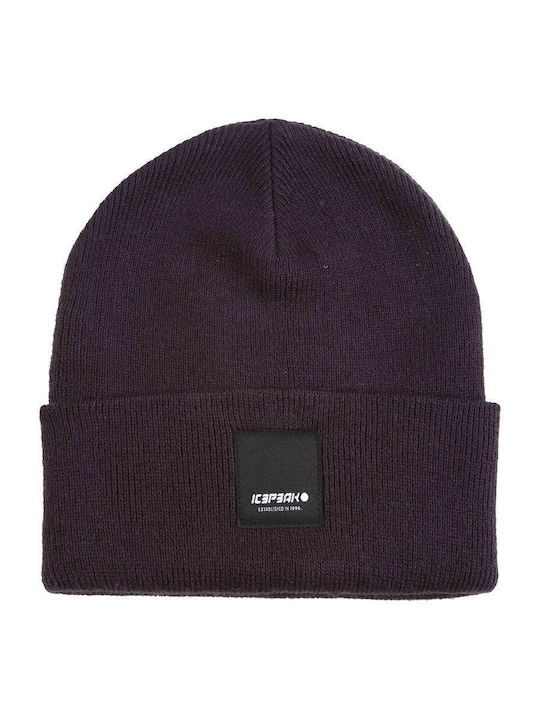 Harcourt Beanie Unisex Beanie Gestrickt in Lila Farbe