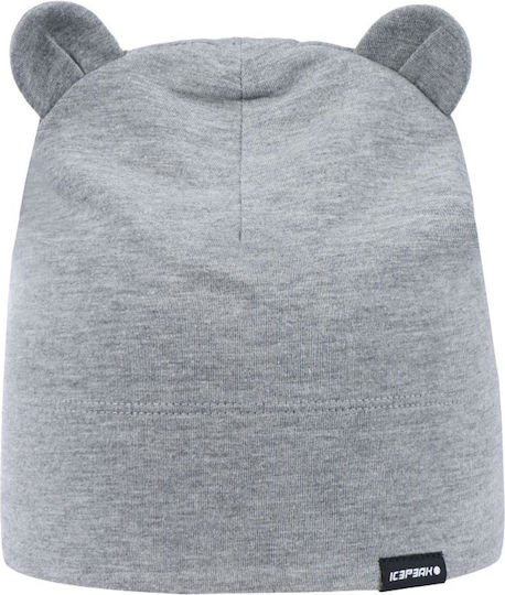 Beanie Unisex Beanie Gestrickt in Gray Farbe