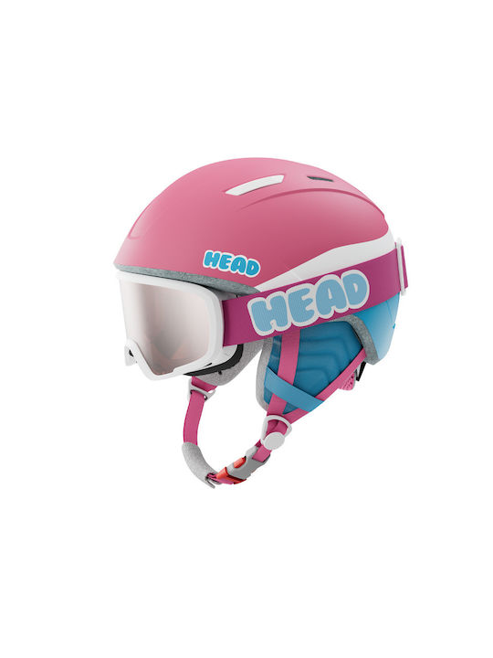 Head Maja Παιδικό Κράνος για Σκι & Snowboard σε Ροζ Χρώμα
