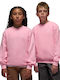 Fleece Kids Sweatshirt Pink
