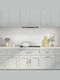 Backsplash Panel Kitchen 2 Pcs Transparent 100 x 40 cm Tempered Glass 3415431 Transparent