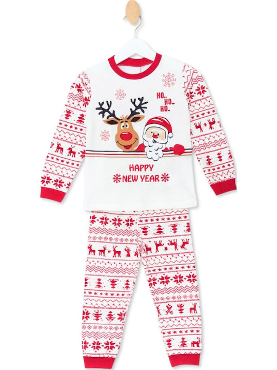 Supermini Παιδική Πιτζάμα Κοκκινο Ho Ho Ho