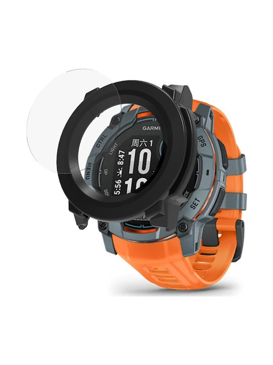 Πλαστική Θήκη σε Μαύρο χρώμα για Garmin Instinct 3 Solar, Instinct 3 AMOLED