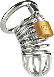 Steel Peniskäfig in Silber Farbe