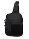 Herren Schulter / Crossbody Tasche Schwarz