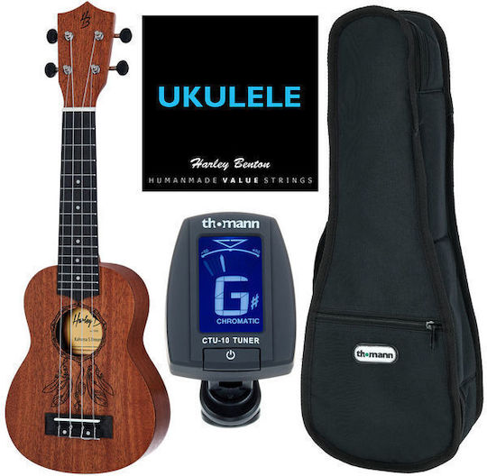 Harley Benton Kahuna-s Dreamcatcher Bundle Soprano Ukulele