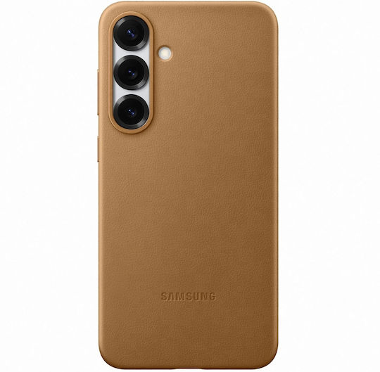 Samsung Kindsuit Back Cover Δερμάτινο Camel (Galaxy S25+)