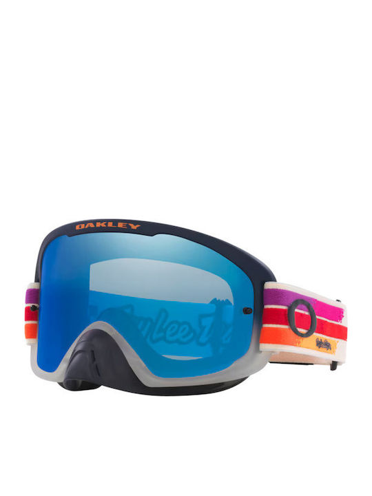 Oakley Mască de Schi și Snowboard pentru Adulți, Multicoloră cu Lentilă Gri