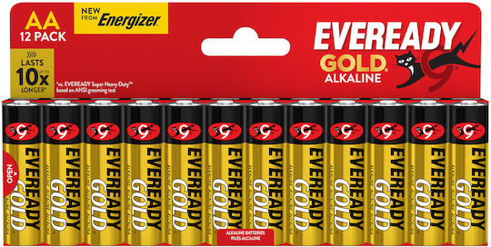 Eveready Αλκαλικές Μπαταρίες AA 1.5V 12τμχ