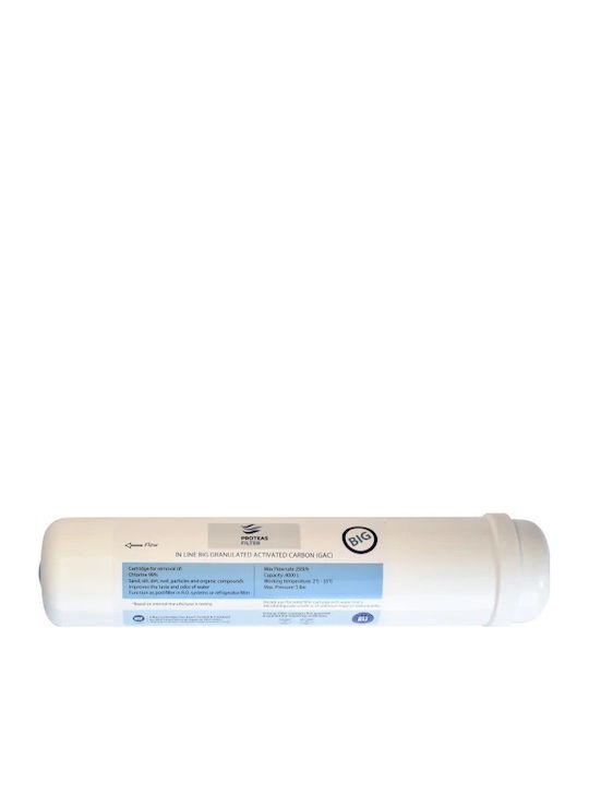 Proteas Filter Ersatz-Wasserfilter aus Aktivkohle 11" Cag