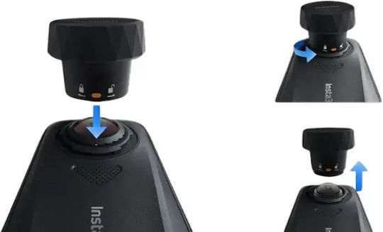 Insta360 X4 Air Комплект Сменяеми Лещи Аксесоари За Екшън Камери Insta360
