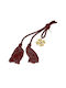 Hanging Lucky Charm Home Yellow 25cm 1pcs