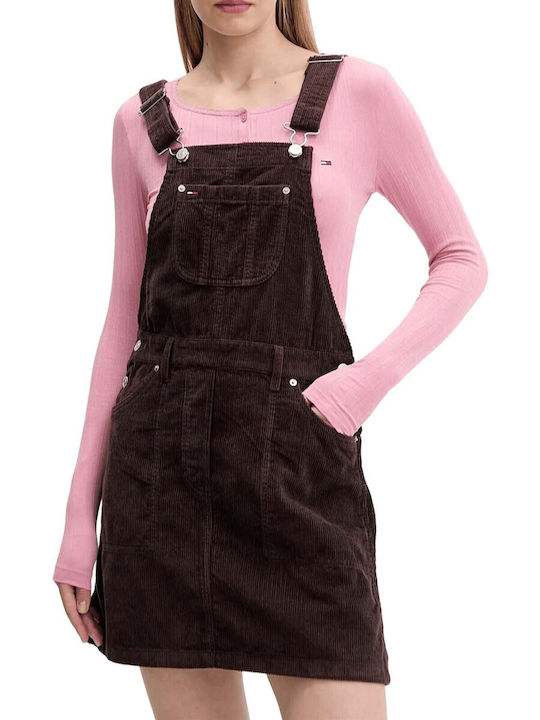 Rochie Mini Din Denim Maro