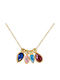 Tasoulis Jewellery Collection Κολιέ Οικογένεια από Χρυσό 9Κ