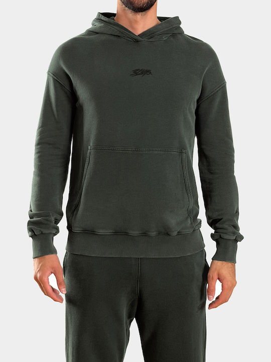 3Guys Hanorac cu Glugă Cypress Green