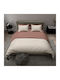 Charalambidis Textiles Duvet Cover Single 160x240 Embroidery Red