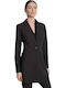 DKNY Damen Blazer Schwarz