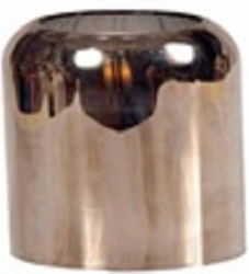 TnS Glass Gray Candle