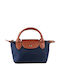 Satin Women's Bag Handbag Blue