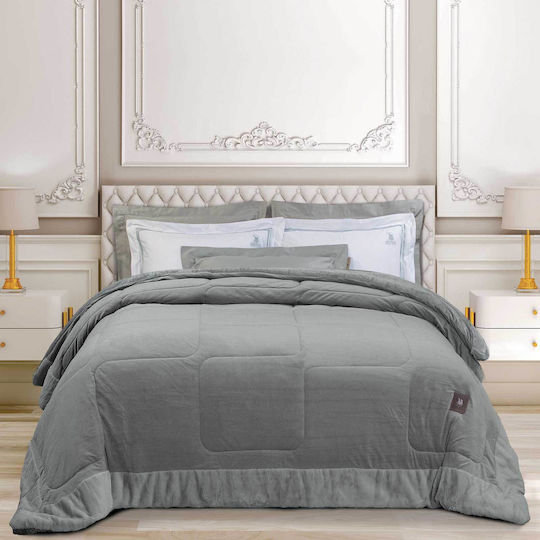 Greenwich Polo Club Κουβερτοπάπλωμα Υπέρδιπλο 240x250εκ. 3967 Grey