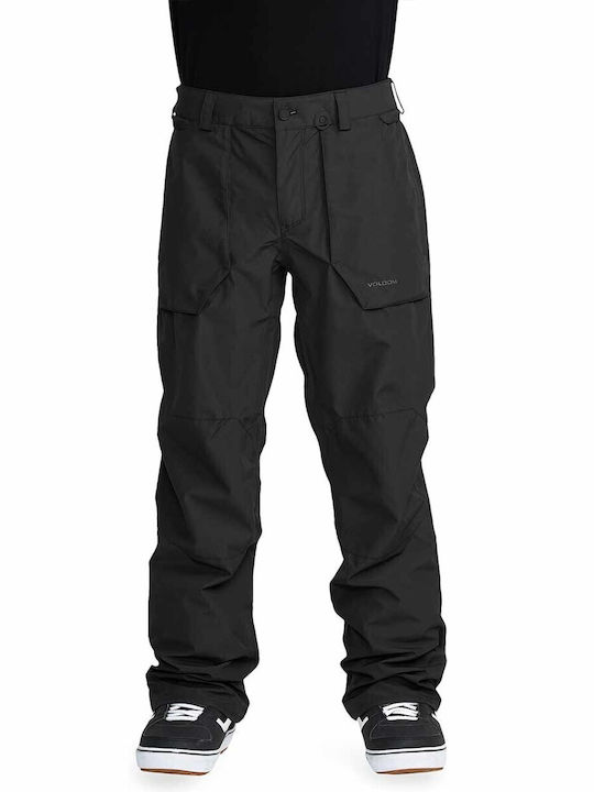 Volcom Roan G1352613-BLK Men's Trousers for Ski & Snowboard Black