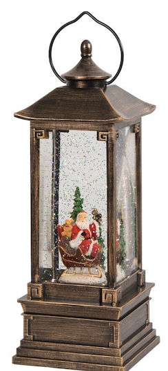 Christmas Decorative Traffic Light Lighted 10.5x10.5x28.5cm