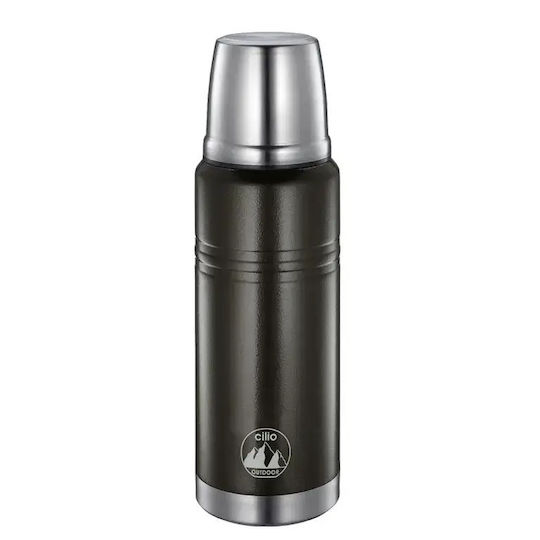 Cilio Monte Чаша Термос Неръждаема Стомана 750ml Черен