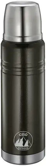 Cilio Monte Ποτήρι Θερμός Ανοξείδωτο 500ml Black